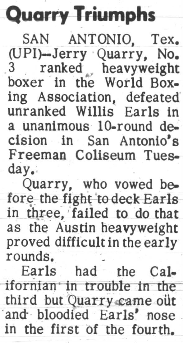 Clipping from Santa Maria Times